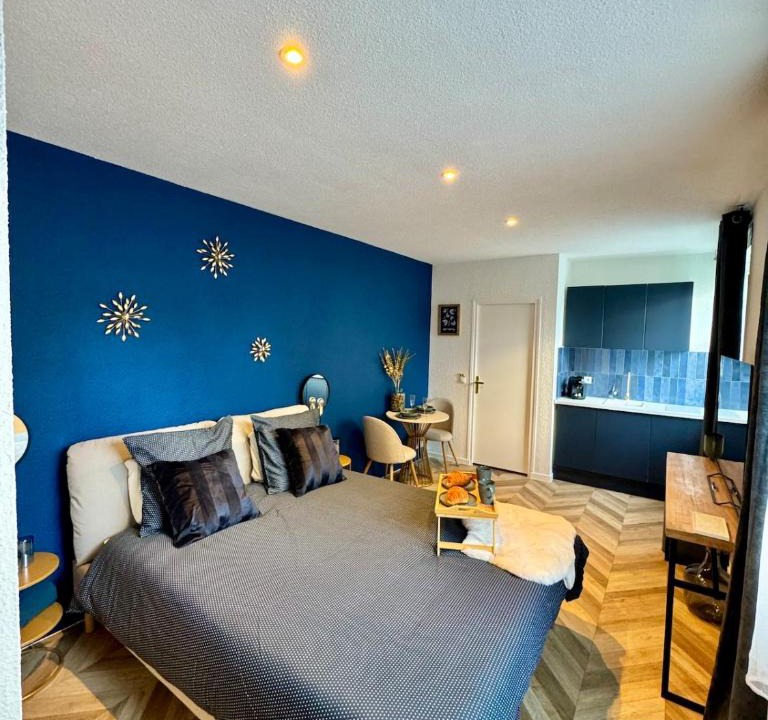 Reims City Centre Apartment | Évasion Bleu Champagne & son Parking Privé