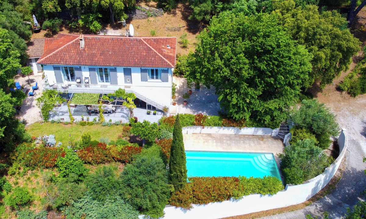 Collobrieres Apartment | A Luxurious Air-conditioned Apartment or entire Villa Heated Pool Panoramic View
