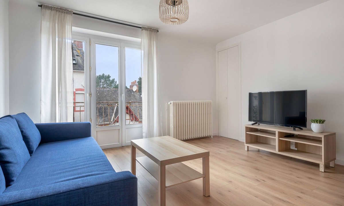 Le Pouliguen Apartment | Apartment 350 meters from the Port of Pouliguen!