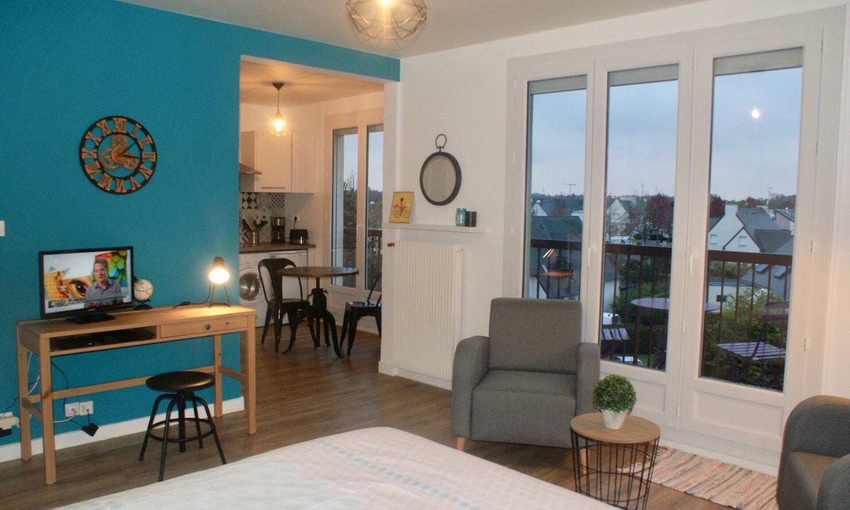 Saint-Brieuc Apartment | Apartment * "New World", beach 10 minutes, Downtown walk