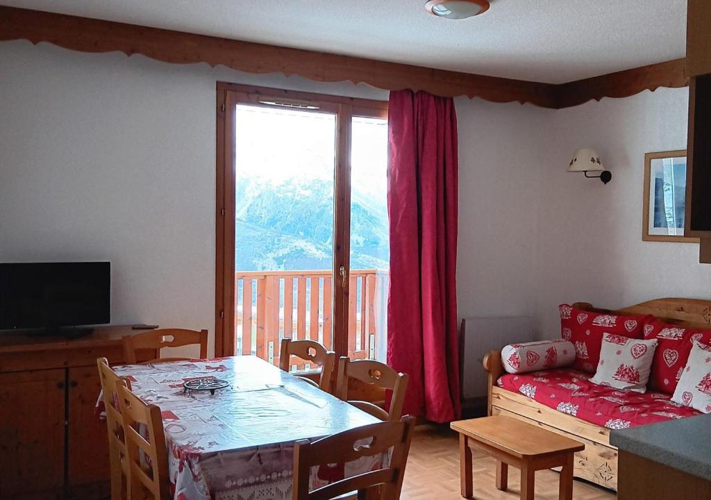 Puy-Saint-Vincent Apartment | Appartement 3 Pièces avec Parking, Puy-Saint-Vincent - FR-1-504-127