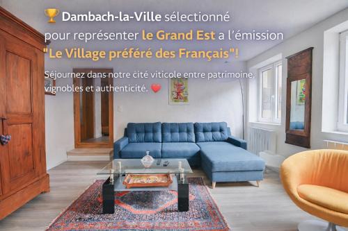 Dambach-la-Ville Apartment | APPARTEMENT JANGO - Au Calme des Vignes - Parking privatif & Animaux Bienvenus