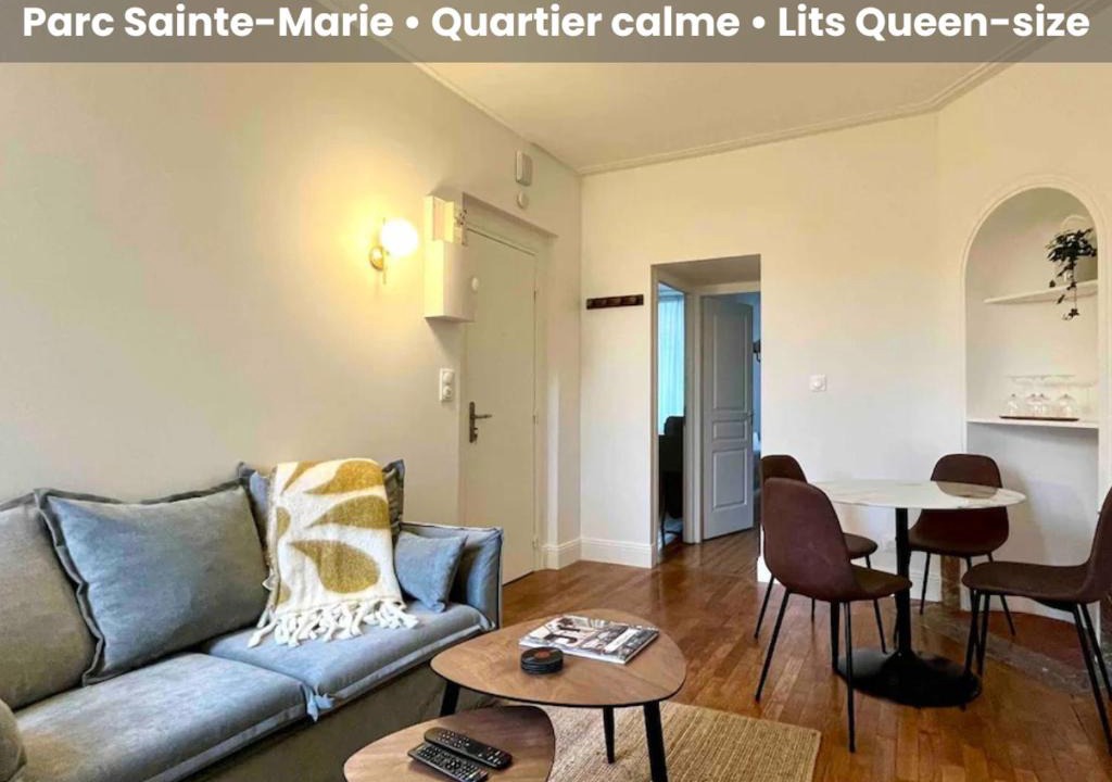 Haussonville-Blandan-Mon Desert-Saurupt Apartment | Atelier Thermal, 2 chambres, Lits Queen size, Calme, by Tidhome Stays