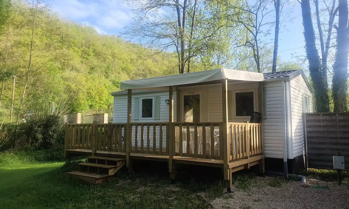 Le Change House | Auberoche campsite * - MOBILE HOME IRM MERCURE 29m² - 2 bedrooms 4 people