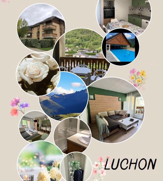 Bagneres-de-Luchon Apartment | Bagnères-de-Luchon de Luchon T3 vue montagne 15 minutes station de ski, piscine de juin - septembre