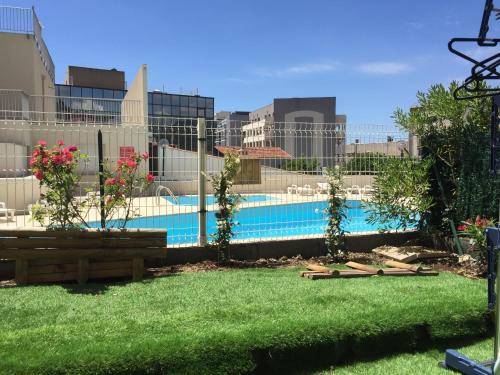 Saint-Roch Apartment | Beau 4P dans résidence de standing avec piscine
