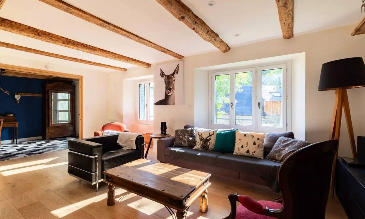 Adervielle-Pouchergues Villa | Beautiful, renovated village house for 12 people near Loudenvielle, with Wi-Fi