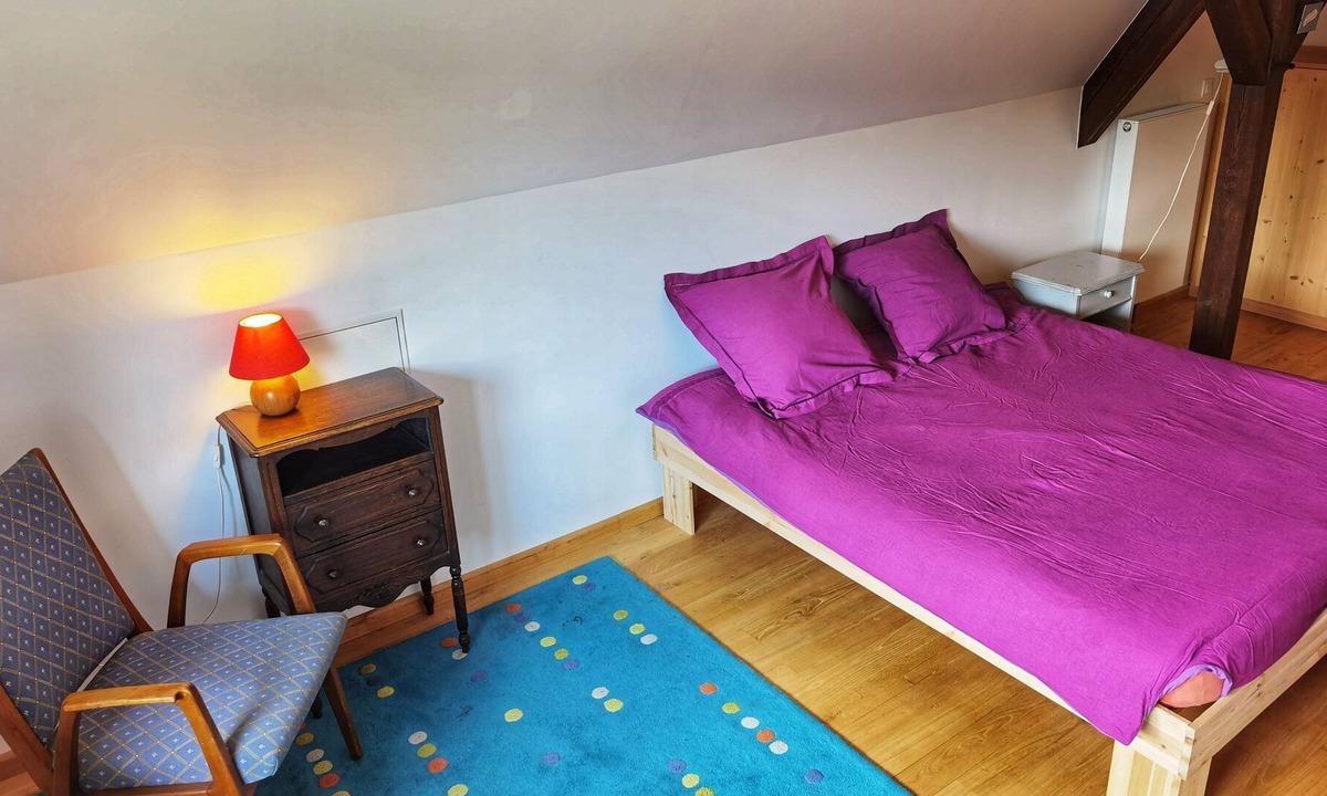 Andlau Bed & Breakfast | Bedroom in the attic