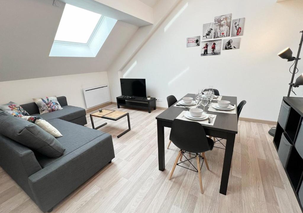 Reims City Centre Apartment | Cœur des Moissons, Centre Ville avec Parking Privé