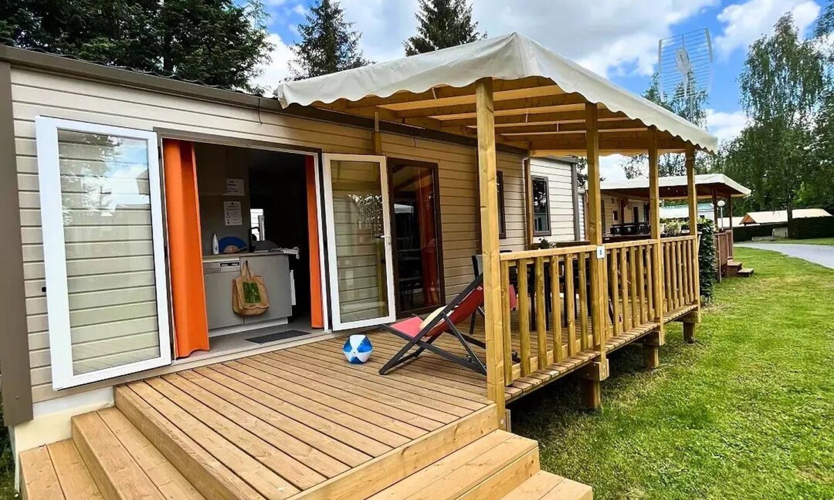 Touquin House | Camping Country Park Les Etangs Fleuris* - Mobile home Select TV LV Clim Plancha 4 Rooms 6 people