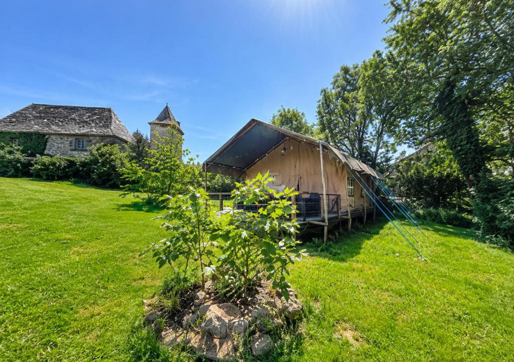 Morlhon-le-Haut Other | Camping Lézard Vacances - Tente Safari Lézard