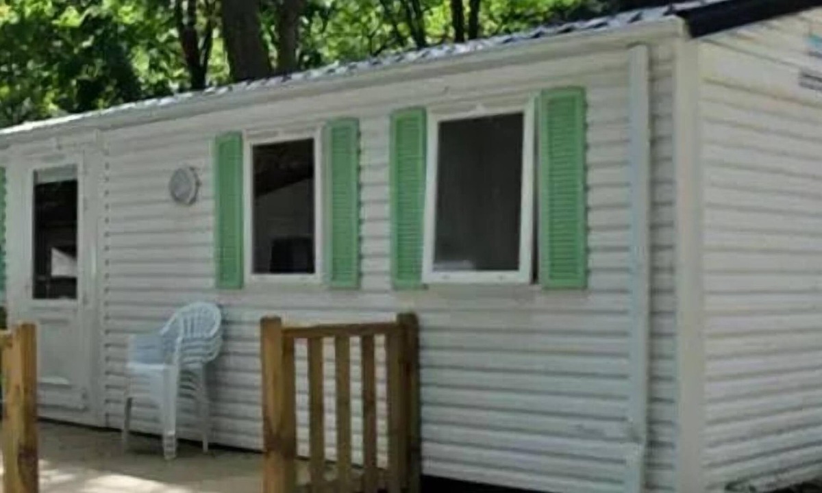 Axat House | Camping Le Moulin du Pont d'Aliès* - MRI Mobile Home 3 Rooms 4 People