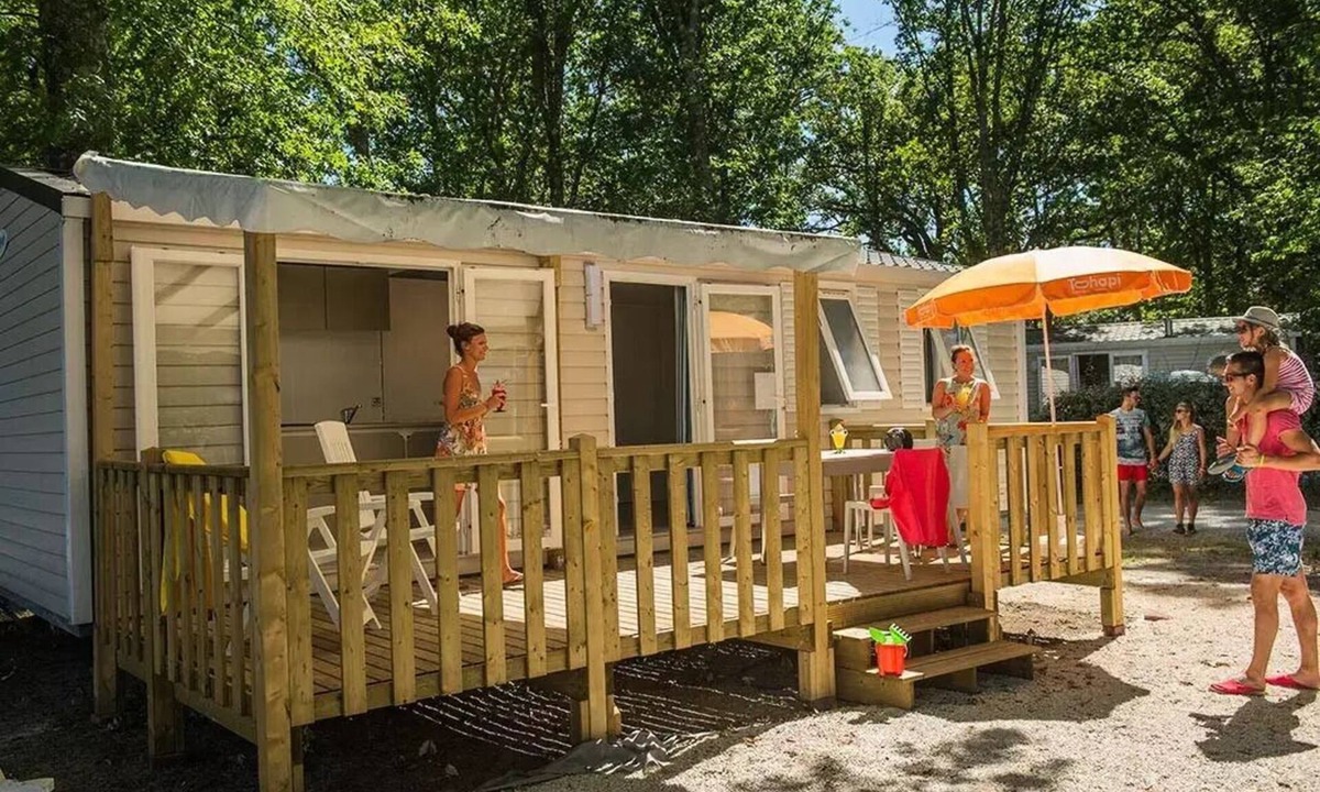Lancieux House | Camping Le Soleil de Saint-Sieu * - Comfort XL mobile home 3 rooms 4 people
