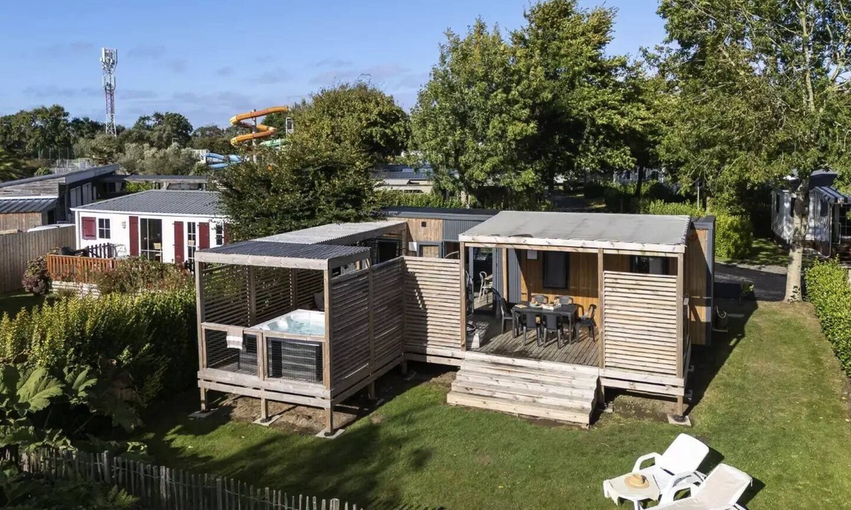 Lannion House | Camping maeva Club Les Alizés * - Mobile Home Prestige 4 Rooms 6 People Air Conditioned + TV