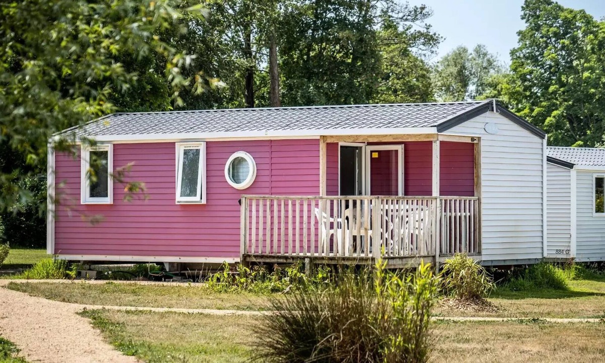 Plougasnou House | Camping maeva Respire Le Domaine de Mesqueau * - Mobile Home SIMPLY O'hara 4 Rooms 6 People + TV