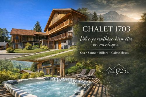 Le Petit-Bornand-les-Glieres Ski Chalet | Chalet 1703 - Alpine Lodge & Spa - Adults Only