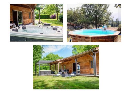Peyrusse-Grande House | Chalet Cèdre - Piscine privée et Jacuzzi privatif dans le Gers