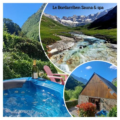 Gedre House | Chalet Le Bordarriben sauna & spa