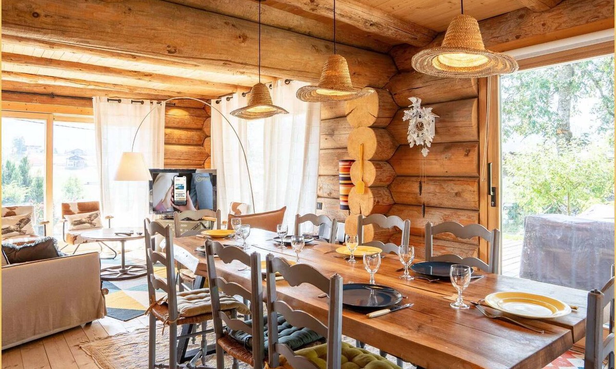 Hirmentaz House | Chalet Rondin I T4 I Belleveaux