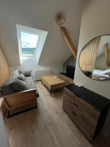 Lac-des-Rouges-Truites Apartment | Charmant studio au cœur du Haut Jura