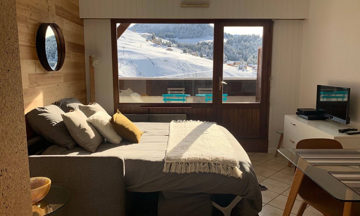 Le Grand-Bornand Apartment | Charming Studio + Sleeping area (22m2 - 4Pers.)