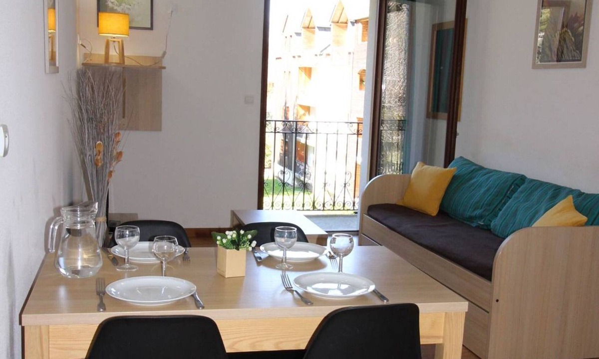 Bagneres-de-Luchon Apartment | Charming T2 with Balcony, Parking & WiFi near Casino Park in Luchon