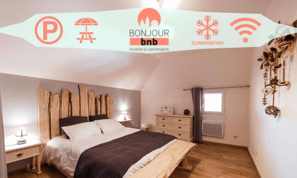 Bucheres Apartment | Charming T3 + garden + parking + common space