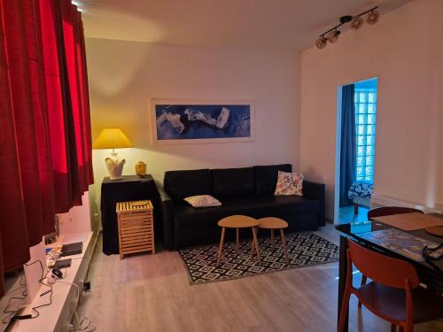Chaumont Apartment | chaumont centre, "F1 coté jardin" , parking gratuit en face ,wifi,cafe offert
