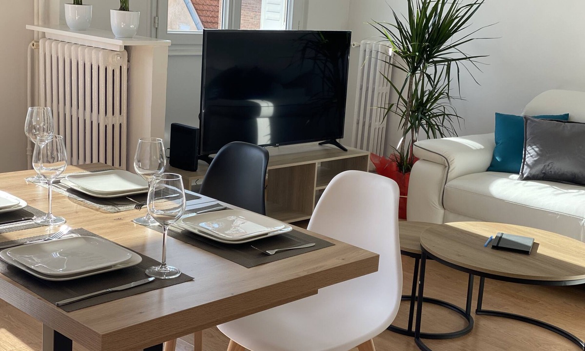 Troyes Apartment | Chez Julien,lumineux-accueillant-spasieux