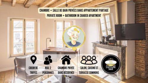 Old Town Apartment | Chez Suzanne 4 - Chambre Privée dans Maison de Ville - Confort - Hypercentre