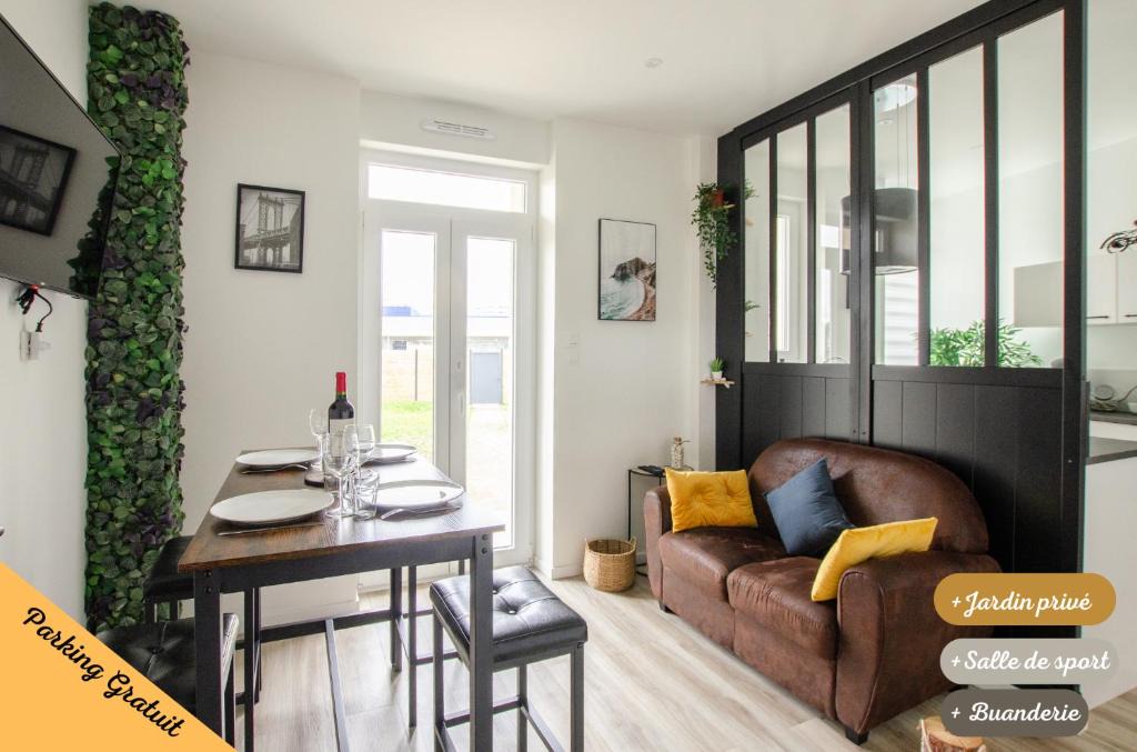 Patrotte Metz-Nord Apartment | Chill and sun, 2 chambres calme avec terrasse et parking