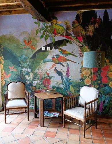 Terraube House | Clos Baroanni - La Volière, chambre en duplex