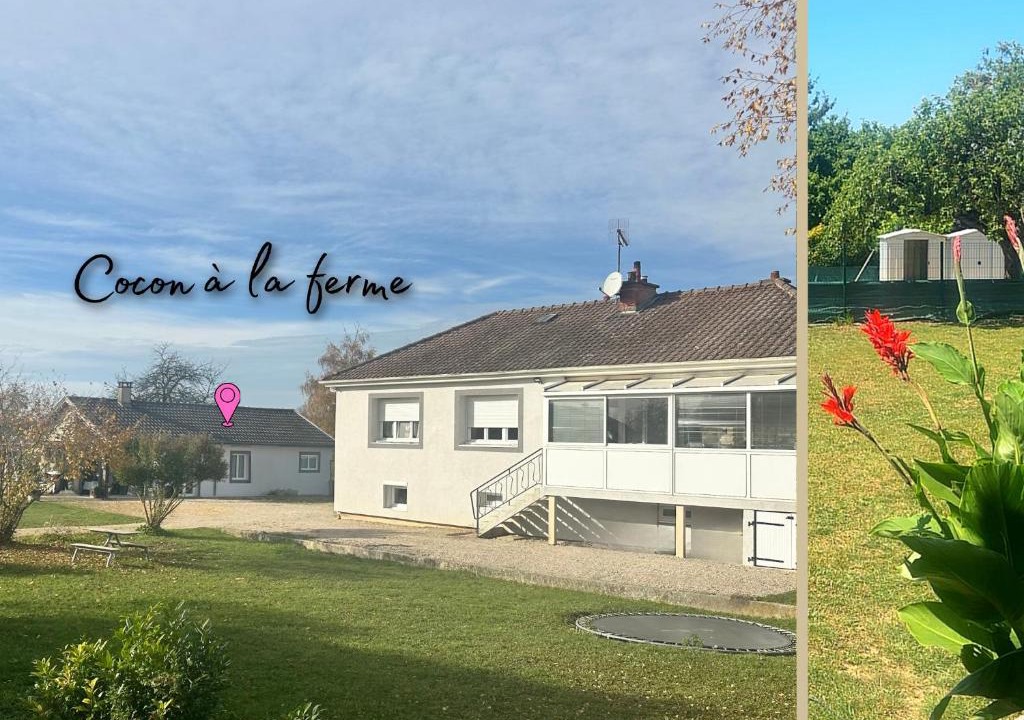Loisy-sur-Marne Apartment | Cocon à la ferme - Lac du Der