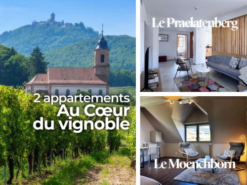 Orschwiller Apartment | Combo Praelatenberg 2 appartements dans la même maison