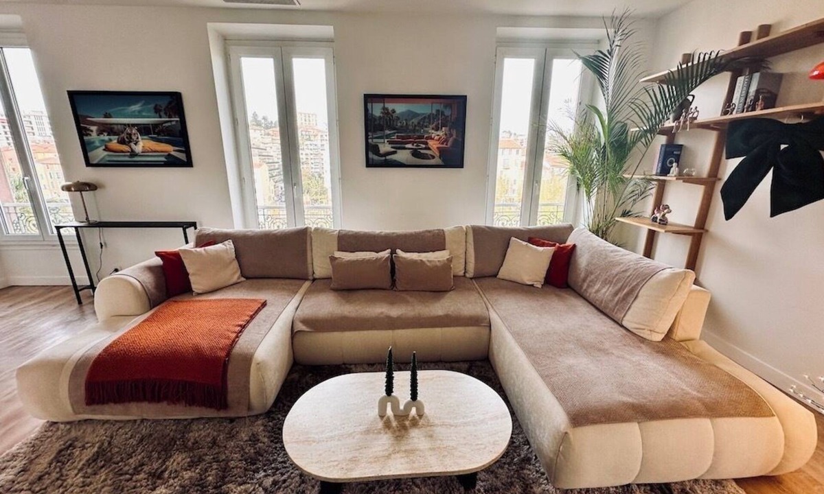 Riquier Apartment | Cosy and spacious 3p, nice view, town center, Wifi, AC, close to the sea