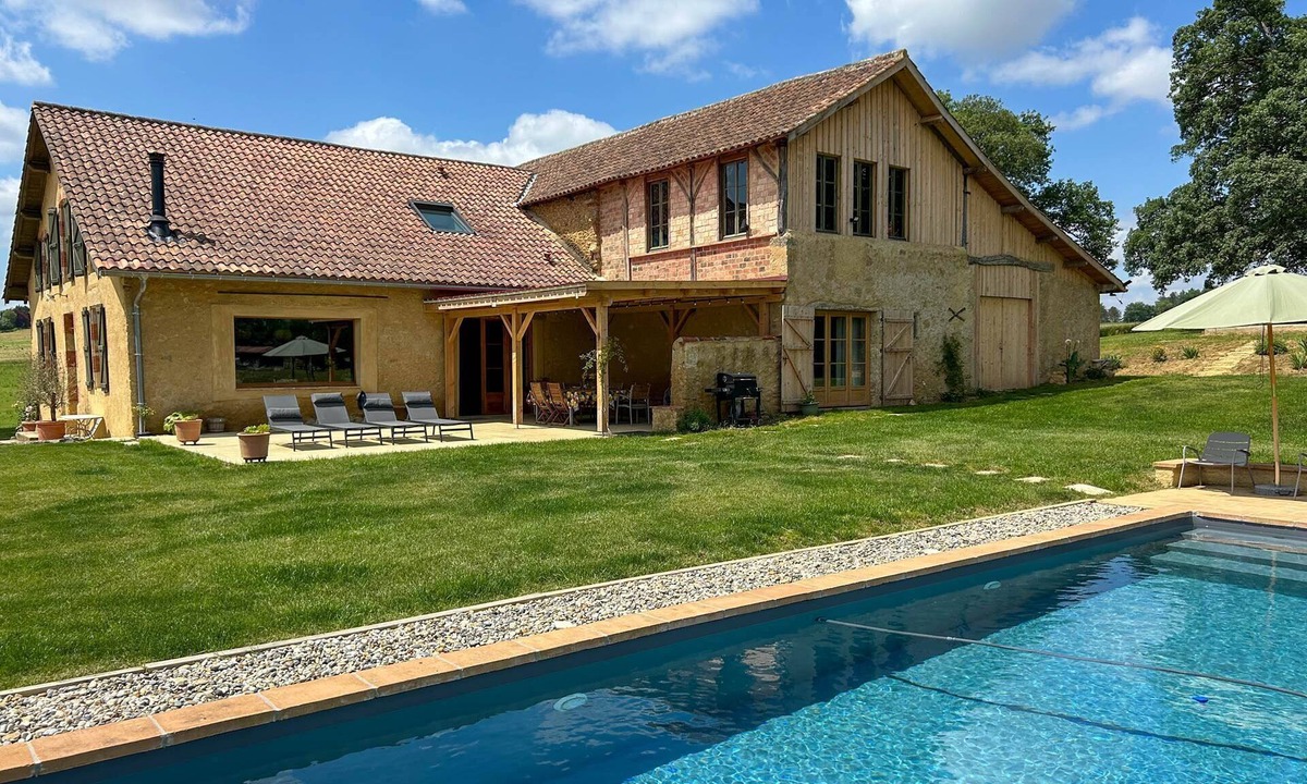 Montesquiou House | Cottage with private pool 8 people