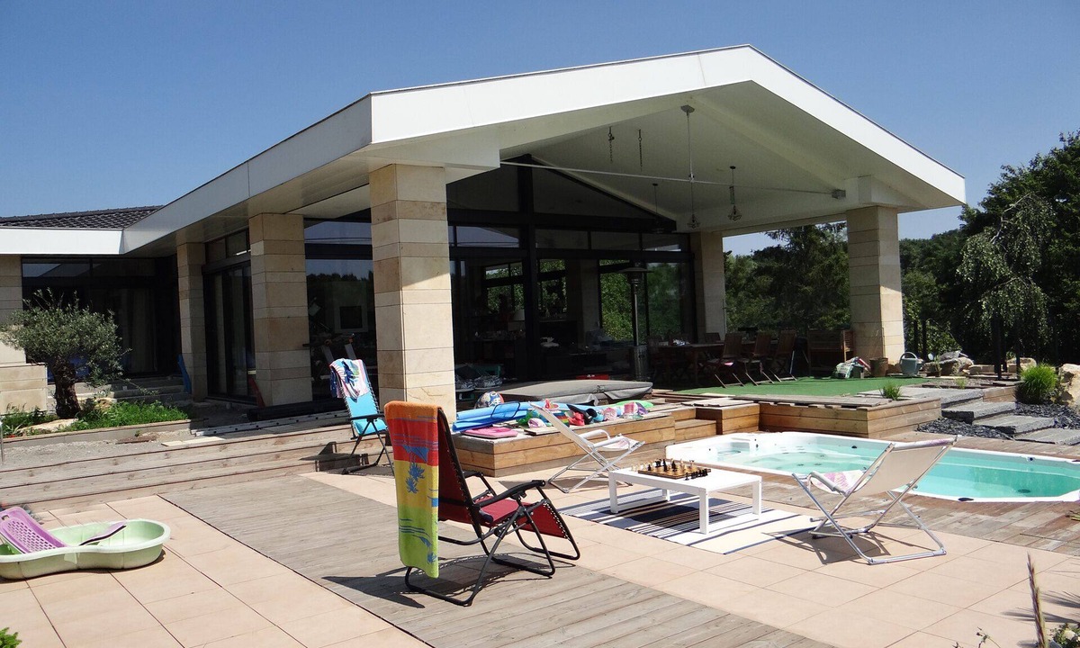 Crevic Villa | Design, Relaxation, Nature, Maison Vue Panoramique, SPA De Nage, Jacuzzi