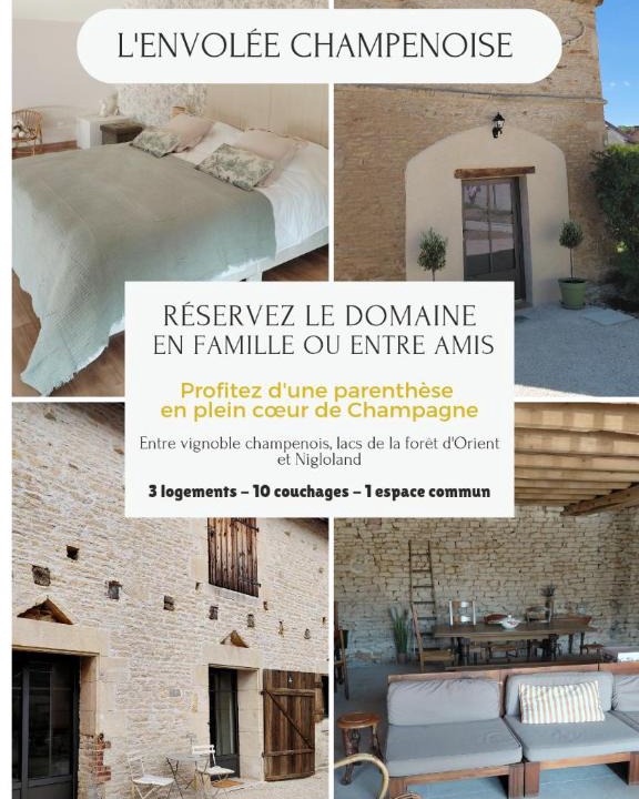 Longpre-le-Sec House | Domaine L'Envolée Champenoise