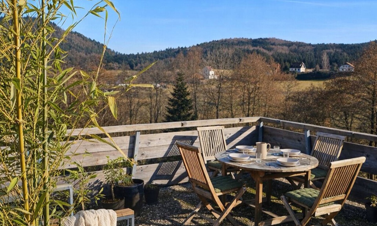 Le Hohwald Apartment | Duplex panoramic terrace with pool and sauna - Under the stars