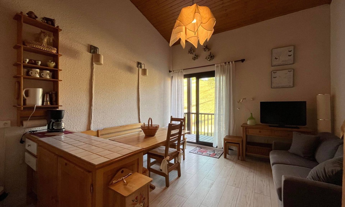 Le Super-Sauze Apartment | Duplex T2 apartment on slope for 6 people with ski box in Super-Sauze
