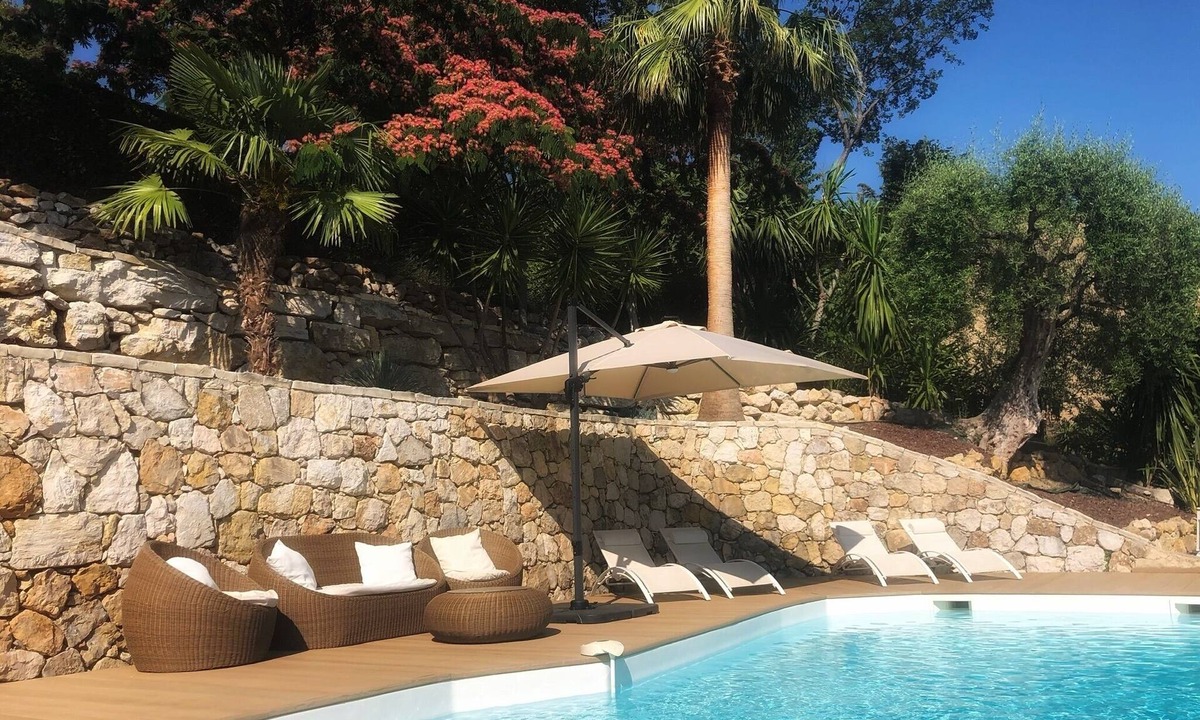Vence Villa | Family villa with air conditioning, private pool and sea view