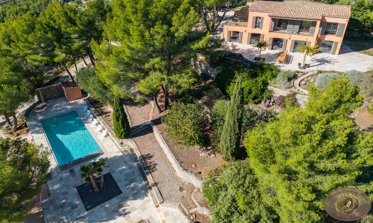 La Cadiere-d'Azur House | Fully renovated farmhouse with swimming pool and 180° sea view