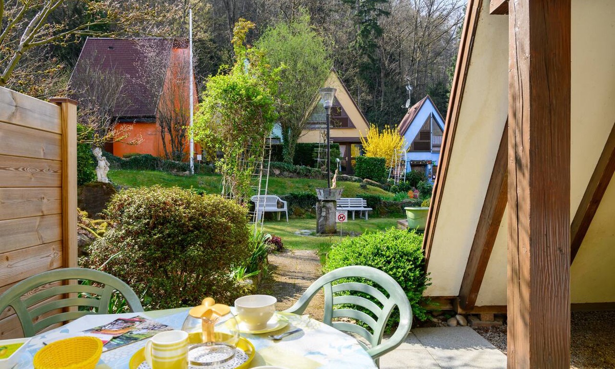Kaysersberg House | Gite Gewurz – Kaysersberg vineyard, parking and terrace