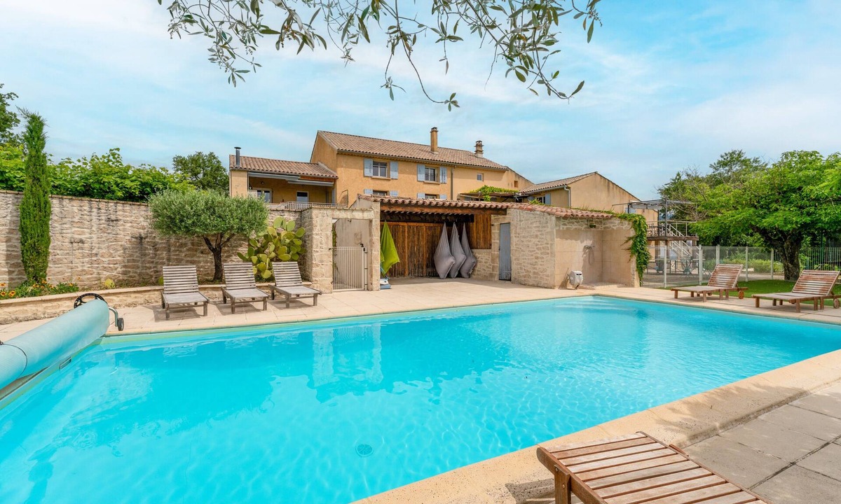 Vinsobres House | Gîte Glycine, Air-Conditioned Living Area/Kitchen – La Bastide St Jacques