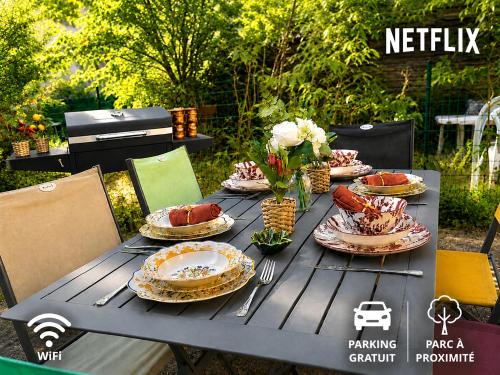 Saint-Pierre - Rene II - Bonsecours Apartment | Havre de paix - Jardin privé & BBQ - Proche centre