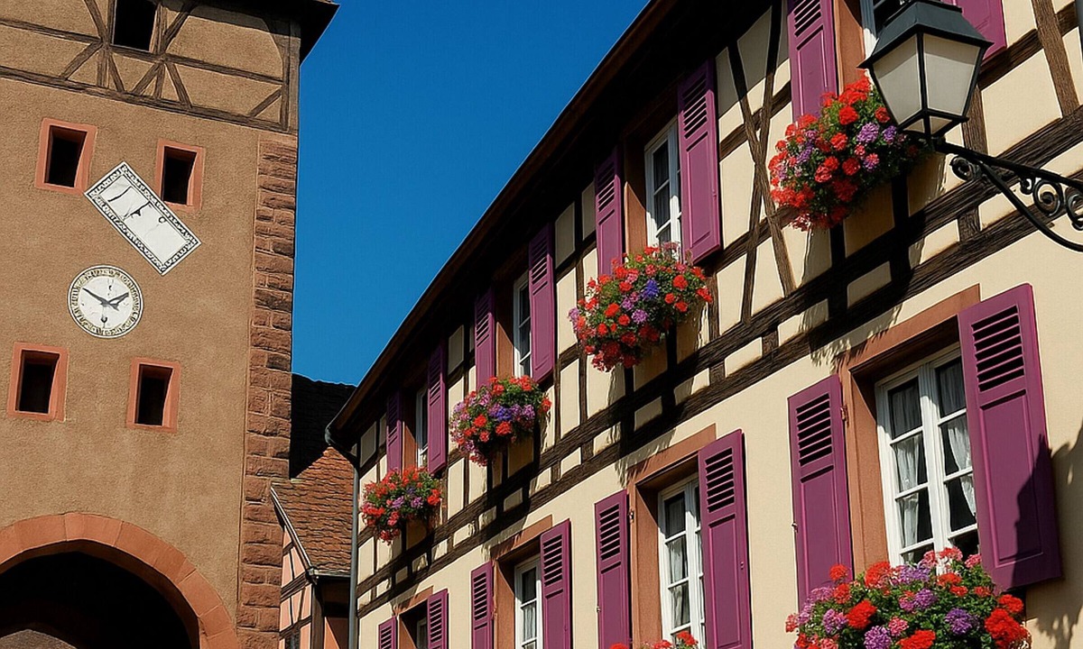 Ammerschwihr Cottage | Historical Alsatian House with Parking in Ammerschwihr