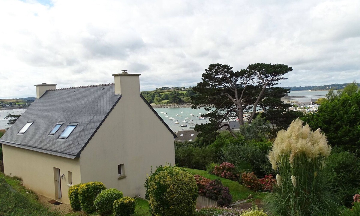 Plougasnou House | Holiday Home in Terenez with Stunning Sea View