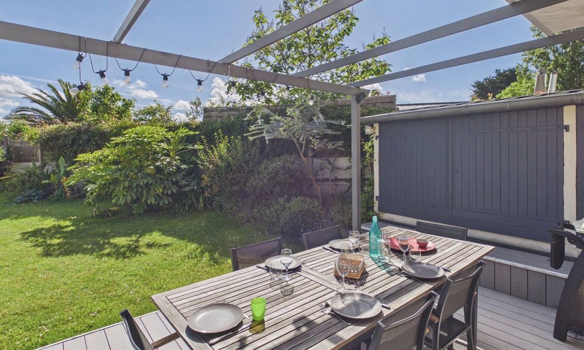 Pleurtuit House | House with garden, 4 adults 1 child