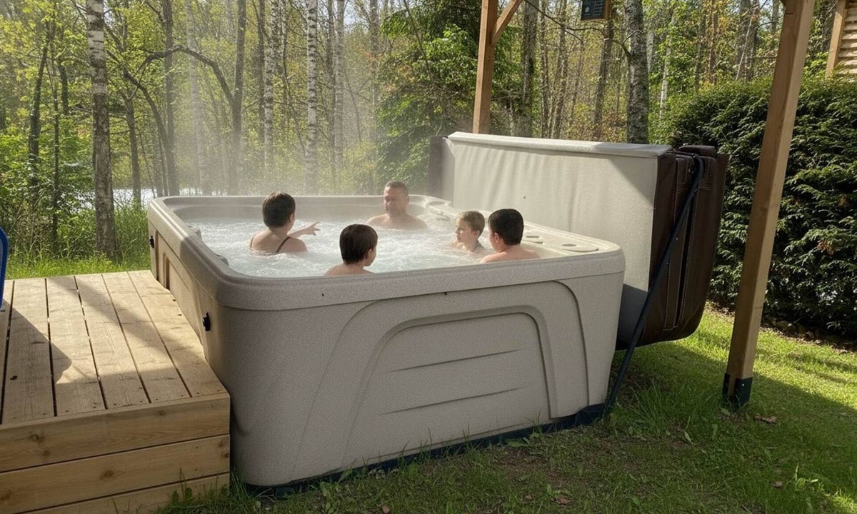 Anould Ski Chalet | HY Lødge Spa n°4 - 6 people: Chalet with Private Jacuzzi for an Unforgettable Family Stay