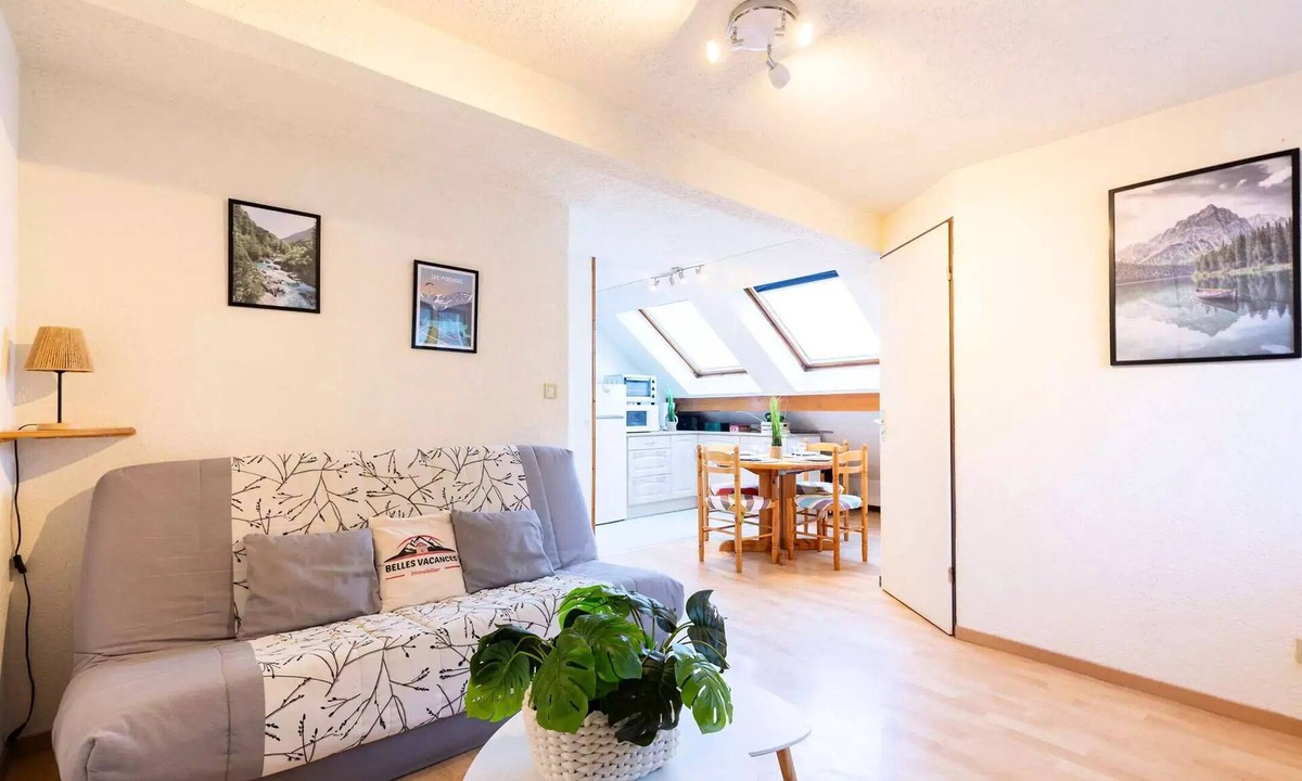 Saint-Lary-Soulan Apartment | Ideally Located 1-Bedroom Apartment – Résidence Aurette, Saint-Lary Soulan